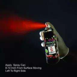 Color Magic Titan Grey Spray Paint for I10, Venue , Xcent, I20, Verna , Creta (200 ml) image 3