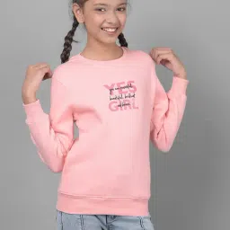 Crimsoune Club Kids Pink Printed Print Full Sleeves Sweatshirt-picture-22