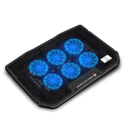 SWISS MILITARY Black ABS Laptop Cooling Pad, LCF01 image 4