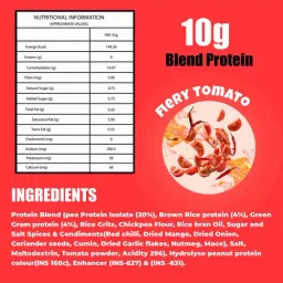 Fitspire Fiery Tomato Protein Chips 37g (Pack of 6) Each Provide 10g Protein image 3