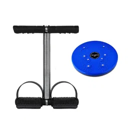 aln ALN® 8 in 1 Ab Tummy Trimmer Single Spring with Tummy Twister Combo Useful for Figure Tone-Up,Weight Reduction, Acupressure Pyramids, Power Mat,Magnetic Therapy, for Men & Women(Unisex Adult) image 1