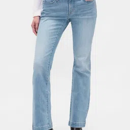 GAP Women Cotton Mid-Rise Bootcut Jeans-image-68