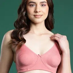 DressBerry Solid Full Coverage Non Padded T-shirt Bra-image-91