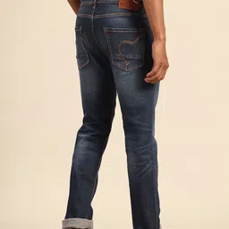 Being Human Men Slim Straight Fit Light Fade Stretchable Jeans image 3