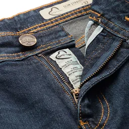 Being Human Men Slim Straight Fit Light Fade Stretchable Jeans image 5