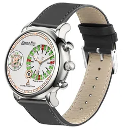 DOUBLERUN Men Dial & Leather Textured Straps Analogue Multi Function Watch H05N19081-picture-16