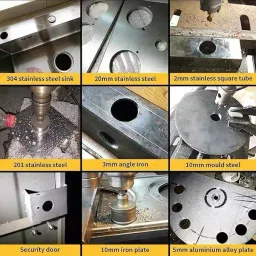 FLAMINGO ENTERPRISE Carbide-Tipped Hole Saw Cutter Masonry Bits Type 50 mm Diameter TCT & SS Length Depth Shank, FM-216 image 5
