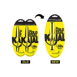 Maybelline New York Colossal Kajal Black - Pack of 2 image 5