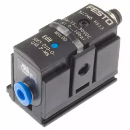 Festo Pressure Sensor, 5V dc, IP40 10 bar, SDE5-D10-O-Q4E-P-M8-picture-20