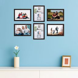 Kuber Industries Brown 6 Pieces Wall Photo Frames-picture-3