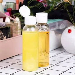 Liora EB-50ml Clear Plastic Bottles for Toiletries,Shampoo. (Pack of 24) image 4