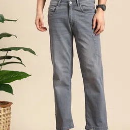 Mast & Harbour Men Stretchable Regular Fit Jeans-picture-31