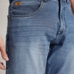 WROGN Men Anti Fit Light Fade Stretchable Jeans image 2