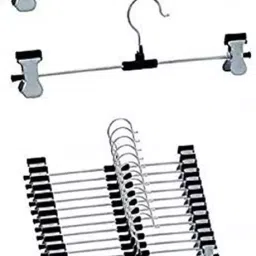 Generic Clip Hanger08 Stainless Steel 7x6 cm Polished Adjustable Non Slip Clips Pack of 20 Pcs image 5