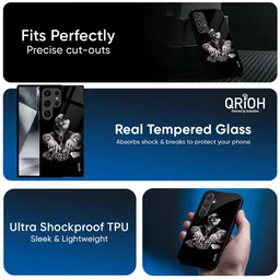 QRIOH Quirky Printed Samsung Galaxy S25 5G Back Case Mobile Accessories image 2