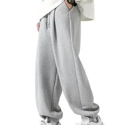 dockstreet Men's Alley Cool Backdoor Series Men's Casual Sweatpants Baggy Jogger Pants ||Drawstring Joggers || 100% Pure Cotton || Breathable Airy for All Seasons image 1