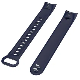 Iloft Replacement Silicone Sports Waterproof Band Wrist Strap for Huawei Honor Band 3 Smart Activity Tracker(Classic Navy Blue)(Tracker not Included)(Strap Only)(Installation kit Included) image 1
