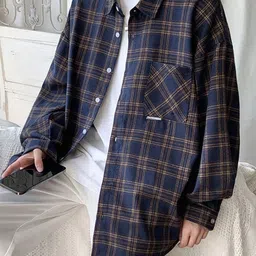 StyleCast Men Original Shepherd Checks Opaque Checked Casual Shirt image 2