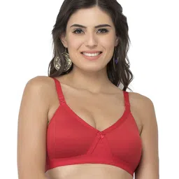 College Girl Pack Of 4 Solid Full Coverage Lightly Padded Multiway Minimizer Bracg1304 image 3
