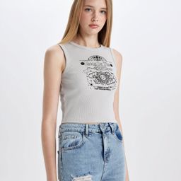 DeFacto Print Cotton Top-picture-9