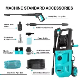 Kapicon 2500 W 185 Bar Singal Phase Car Pressure Washer KP-60 image 2