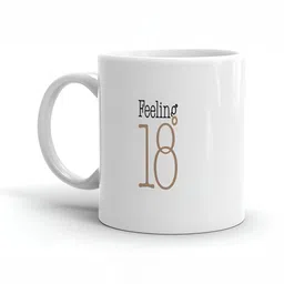 Mr UVD White & Gold-Toned Typography Printed Ceramic Glossy Mug-350ml-picture-14