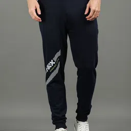 HRX by Hrithik Roshan Men Brand Logo Printed Joggers-picture-35