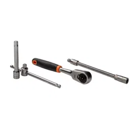 Bahco Standard Socket Set Metric 1/4 inch with Ratchet 6 Point, S160 (Set of 16 Pcs) image 3