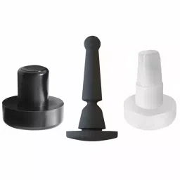 ESSENTRA COMPONENTS Split Stem Bumper Silicone Rubber 5 - 5.4 mm Mounting Hole Size, BAB-1-image-1