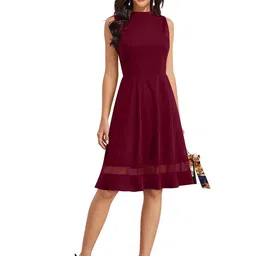 SHOPONBIT Women Fit & Flare Dress-image-1