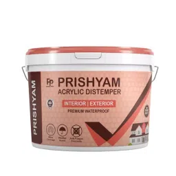 Prishyam Acrylic Distemper White Matt Finish, PD - 10 Kg-picture-45
