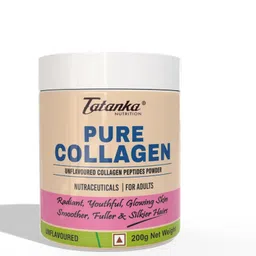 Tatanka Nutrition Marine Collagen, Pure Supplement Powder For Men Women | Zero Fillers No FIshy Burps | Supports Skin,Hairs,Nails & Joints Health | Non vegeterian -200g (Unflavoured) Pack of - 2 image 1