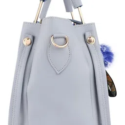 SGM FASHION PU Bowling Self Design Handheld Handbags image 2