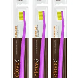 Clove Oral Care 3Pcs 4160 Bristles Toothbrush for Sensitive Teeth & Gums image 1