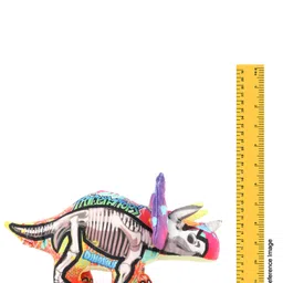Wild Republic Graffiti Triceratops Multicolour - Length 38 cm image 3