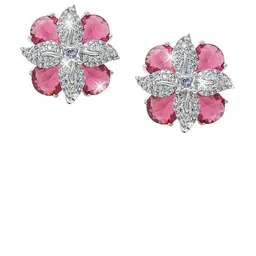 Shining Jewel - By Shivansh Imetiation Jewellery Silver-Plated Contemporary Studs-picture-42