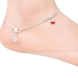 AamNa Enterprises Silver-Plated Anklet image 2
