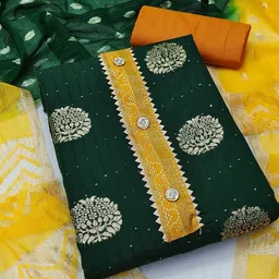 Rangtulika Ethnics Printed Unstitched Dress Material-picture-19