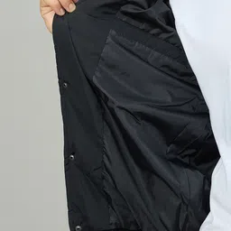 Duke Men Stand Collar Typography Printed Bomber Jacket image 2