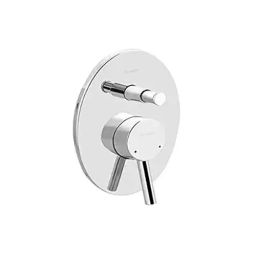 Parryware Concealed Diverter Upper Trim Agate Pro Series Silver Stainless Steel Chrome Finish, G0650A1-picture-26
