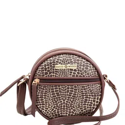 Sacci Mucci Floral Printed Handheld Bag with Tasselled-image-94