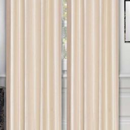 Aura Cream 2 Pieces Sheer Door Curtains-picture-23
