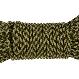 Paracraft 550 Type III Paracord 10m Parachute Survival Cord Rope - Brown Camo image 3
