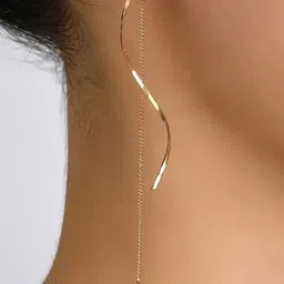 SZN Geometric Drop Earrings image 4