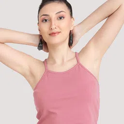 Designer Bugs Pink Tank Sleeveless Casual Top image 1