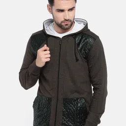 ARISE Men Embellished Hooded Sweatshirt-picture-25