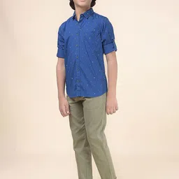 Cantabil Boys Comfort Printed Casual Shirt-picture-11