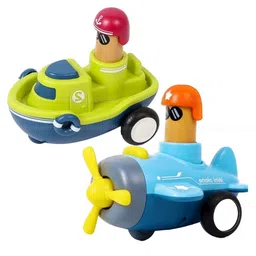 FunBlast Push and Go Vehicle Toy Pack of 2 -Color May Vary-image-76