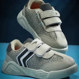 asian Floral Designed Velcro Closure Sneakers - Pista-picture-27