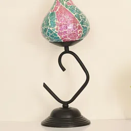 1ST TIME Pink Glass Cylinder Table Lamps-image-70